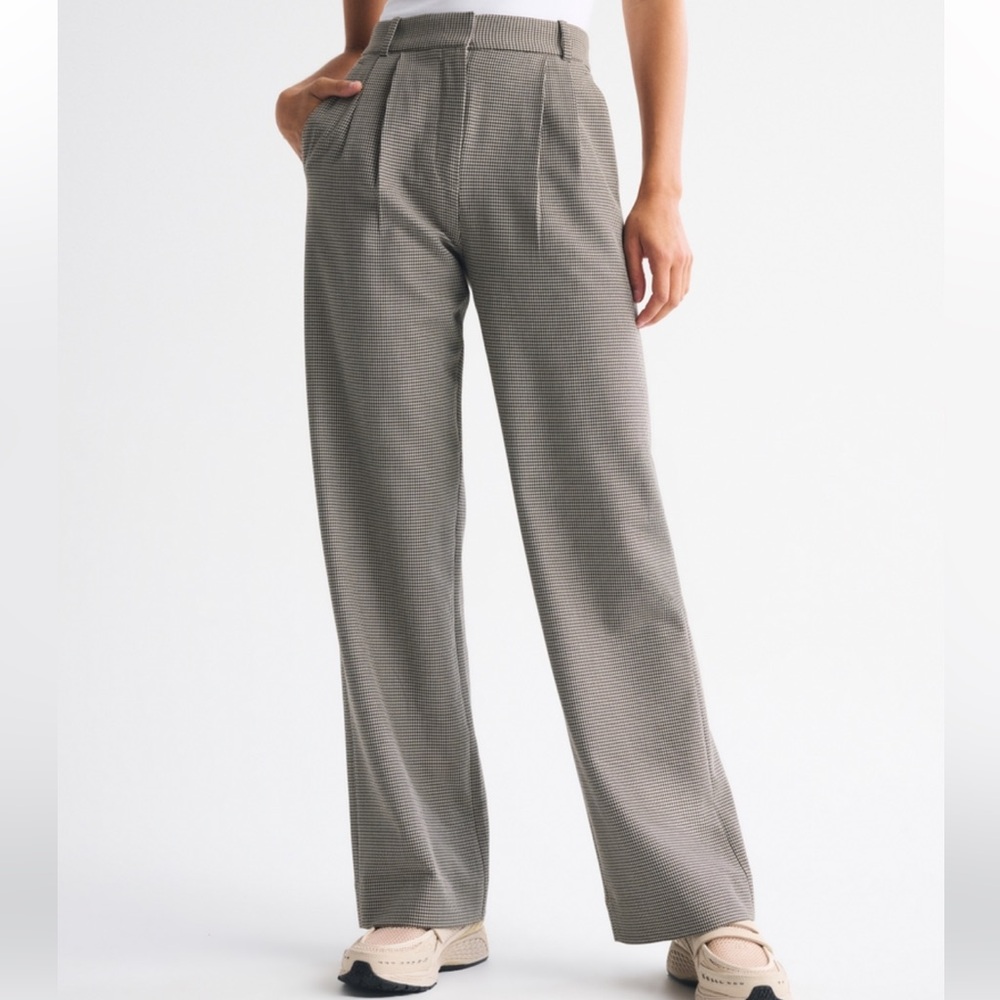 Abercrombie & Fitch Sloane Tailored wide leg Pants